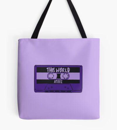 Ateez This World Cassette Tote Bag Official Ateez Merch