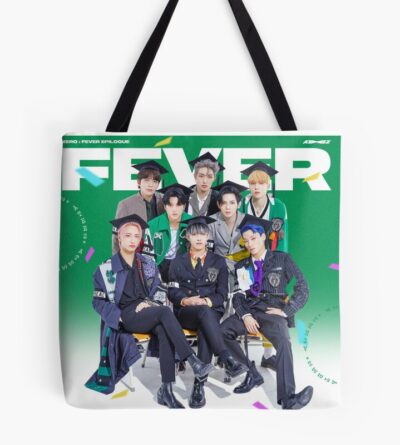 Ateez  Zero:Fever Epilogue  Cover Poster Tote Bag Official Ateez Merch