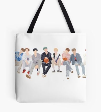 Ateez Wave Tote Bag Official Ateez Merch