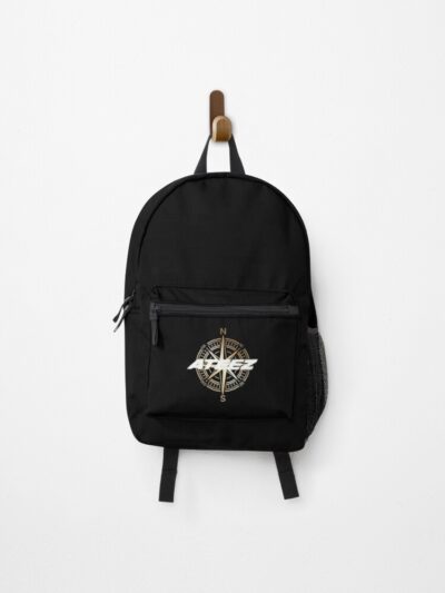 Ateez Compass Design Backpack Official Ateez Merch