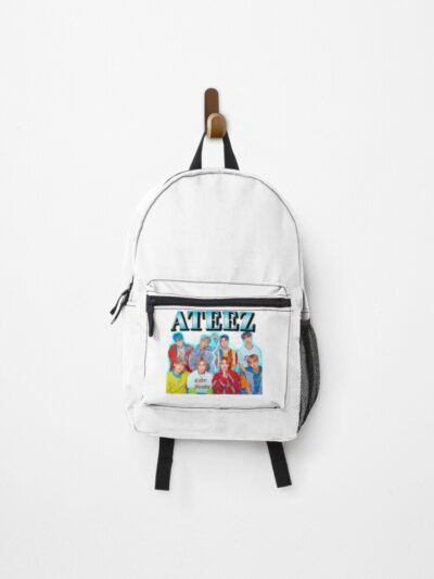 Gifts For Women Ateez Pirate King Vintage Vintage Photograp Backpack Official Ateez Merch