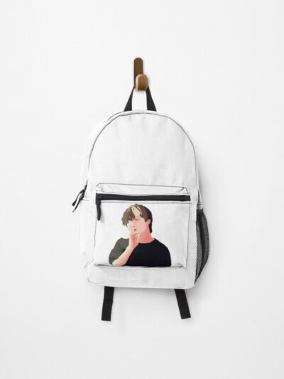 Mens My Favorite Choi San Song Mingi Ateez Vintage Photograp Backpack Official Ateez Merch