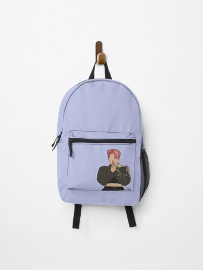 Ver 2 Ateez San Fireworks Minimalist Backpack Official Ateez Merch