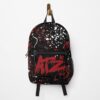 Ateez Break The Wall Grafitty Black Backpack Official Ateez Merch