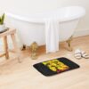 Ateez Kpop Group Members Yellow Kpop Rgb Color Design Bath Mat Official Ateez Merch