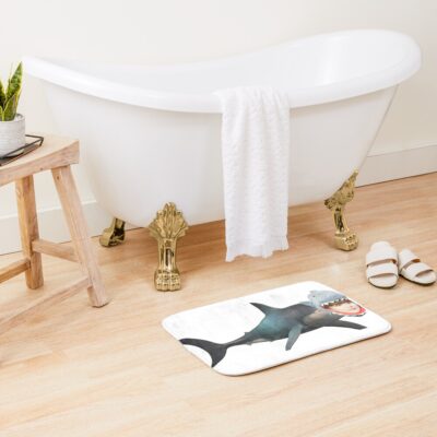 Jongho Shark Bath Mat Official Ateez Merch