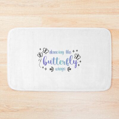 Ateez Dancing Like Butterfly Wings Bath Mat Official Ateez Merch