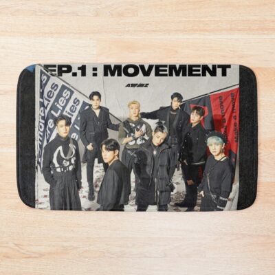 Ateez "The World Ep.1 : Movement Guerrilla" Bath Mat Official Ateez Merch