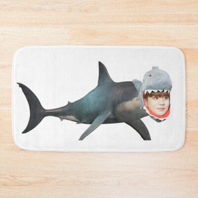 Jongho Shark Bath Mat Official Ateez Merch