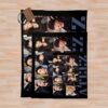 Ateez The World Movement Group 3 Throw Blanket Official Ateez Merch