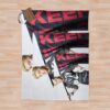 Ateez San Throw Blanket Official Ateez Merch