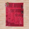 Ateez The World Ep Fin Will Album Cover Throw Blanket Official Ateez Merch