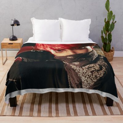 Ateez Hongjoong Throw Blanket Official Ateez Merch