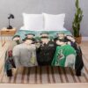 Ateez 'The Real' Throw Blanket Official Ateez Merch