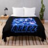 Ateez The Fellowship Tour Throw Blanket Official Ateez Merch