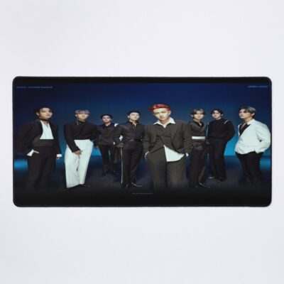 Ateez Dejavu Group Concept Photo Suit Ver Mouse Pad Official Ateez Merch