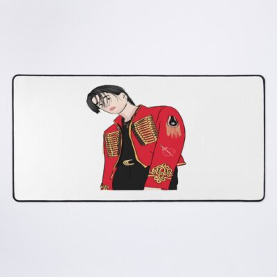 Wooyoung Of Ateez Of Kpop Mouse Pad Official Ateez Merch