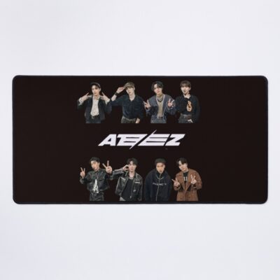 Ateez Kpop Mouse Pad Official Ateez Merch