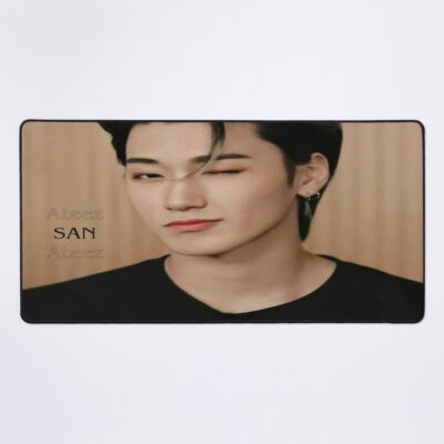 Ateez San Mouse Pad Official Ateez Merch