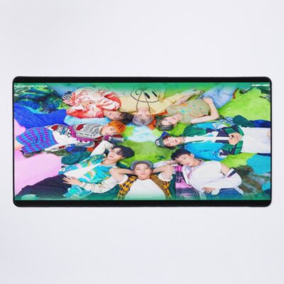 Ateez Eternal Sunshine Group Concept Photo Mouse Pad Official Ateez Merch