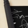 Ateez - Logo + Autographs (Black) Mouse Pad Official Ateez Merch