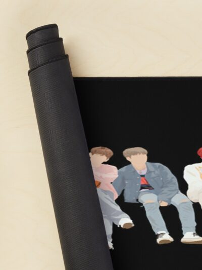 Ateez Wave Mouse Pad Official Ateez Merch