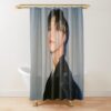 Ateez Wooyoung Shower Curtain Official Ateez Merch