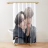 Ateez Wooyoung & Seonghwa Shower Curtain Official Ateez Merch