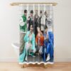  Ateez Shower Curtain Official Ateez Merch