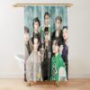 Ateez 'The Real' Shower Curtain Official Ateez Merch