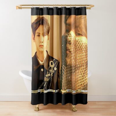 Ateez Yeosang Shower Curtain Official Ateez Merch