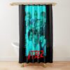 Ateez Kpop Group Members Blue Kpop Rgb Color Shower Curtain Official Ateez Merch