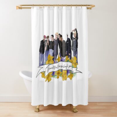 Ateez From Shower Curtain Official Ateez Merch