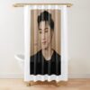 Ateez San Shower Curtain Official Ateez Merch