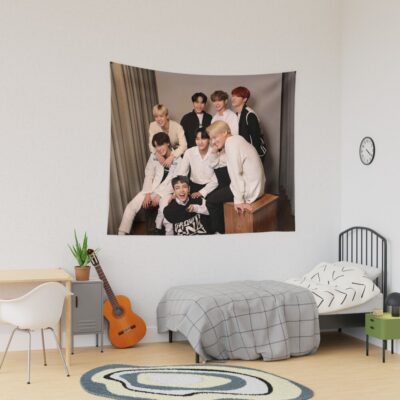 Ateez Anniversary Tapestry Official Ateez Merch