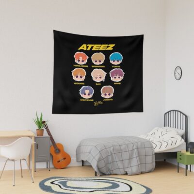 Ateez Tapestry Official Ateez Merch