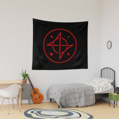 Ateez Moon Phase Tapestry  Tapestry Tapestry Official Ateez Merch