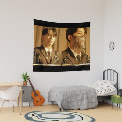 Ateez Jongho Tapestry Official Ateez Merch