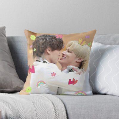 Woosan Cute Throw Pillow